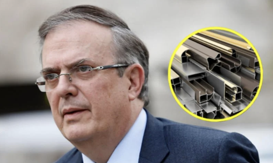 MÉXICO Y EU PORÌAN ACORDAR ELIMINAR ARANCELES DEL 50% AL ACERO Y ALUMINIO: EBRARD